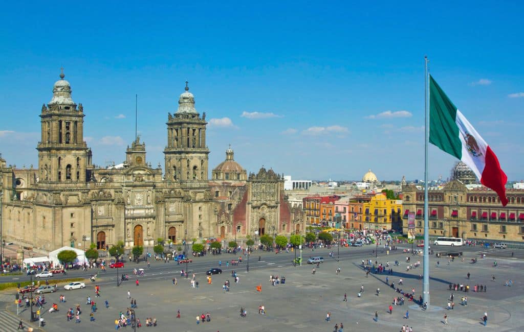 Zócalo and Metropolitan Cathedral